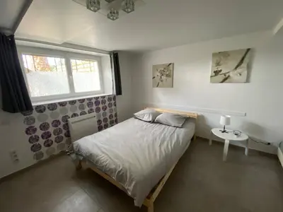 Plan de l'établissement Rez de jardin 2 chambres 5 places