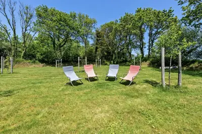 Jardin de l'établissement Domaine de Linguinou