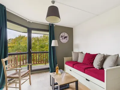 Balcon ou terrasse dans l'établissement Face au Golf - Appart pour 6 avec balcon