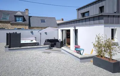 Bâtiment de la maison de vacances