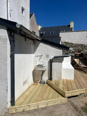 Bâtiment de la maison de vacances