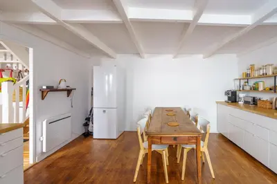 Cuisine ou kitchenette dans l'établissement Ty Beg-Hir - 10min à pied du Port