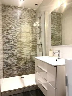 Salle de bains dans l'établissement Le Siamois - Appartement de charme bas de Siam
