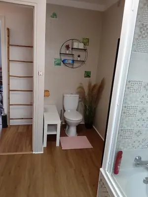 Salle de bains dans l'établissement La Breiz-Hir