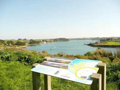 Paysage naturel près de la maison de vacances