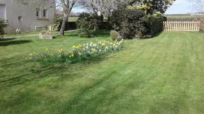 Jardin de l'établissement Maison de vacances