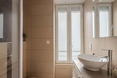 Salle de bains dans l'établissement Charmant T2 - Proche commerce et parking gratuit