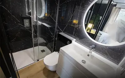 Salle de bains dans l'établissement Superbe studio en hypercentre