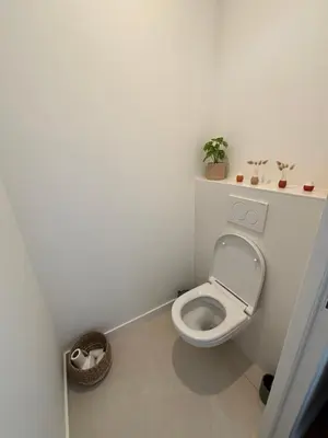 Salle de bains dans l'établissement Suite hôtelière face à la mer