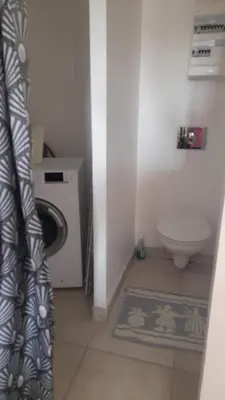 Salle de bains dans l'établissement Maison An Ty Göal
