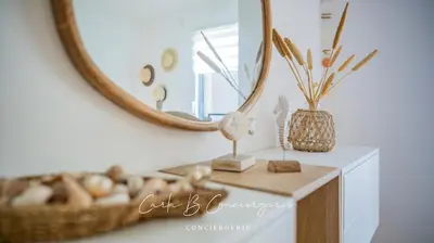 Plan de l'établissement ECHAPPE ZEN Cozy secure apartment Sea and city Concarneau