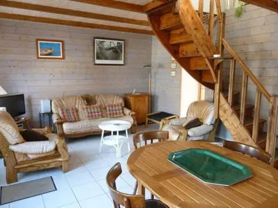 Coin salon dans l'établissement maison 6 personnes