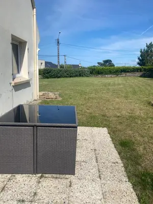 Jardin de l'établissement Maison Plouguerneau St Michel