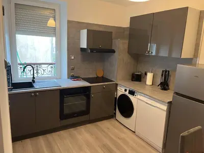 Plan de l'établissement Appartement BREST centre ville avec machine a laver sechante et lave vaisselle