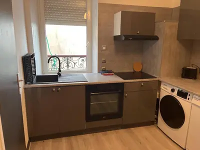 Plan de l'établissement Appartement BREST centre ville avec machine a laver sechante et lave vaisselle