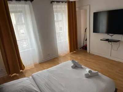 Plan de l'établissement Appartement BREST centre ville avec machine a laver sechante et lave vaisselle