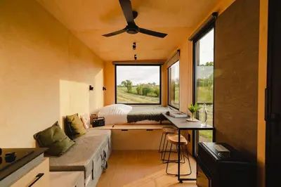 Plan de l'établissement Parcel tiny House Horsheim - Au coeur de la Bretagne