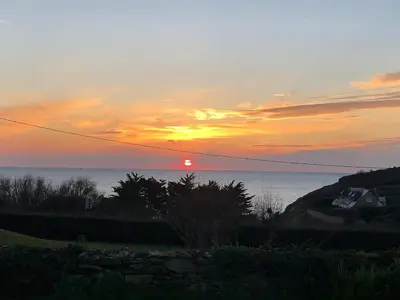 Paysage naturel près de la maison de vacances