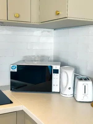 Cuisine ou kitchenette dans l'établissement Hypercentre Siam - Appartement calme et lumineux
