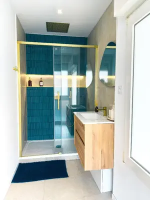Salle de bains dans l'établissement Hypercentre Siam - Appartement calme et lumineux