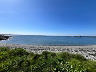 Paysage naturel près de le camping