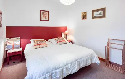 Un ou plusieurs lits dans un hébergement de l'établissement 5 Bedroom Gorgeous Home In Plouguerneau