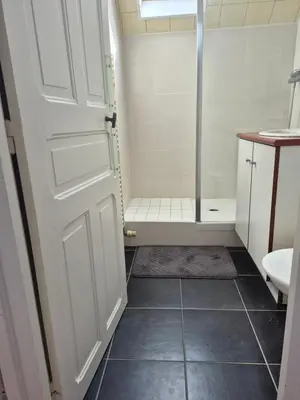 Salle de bains dans l'établissement La maison d'Agnes