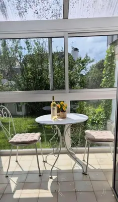Balcon ou terrasse dans l'établissement La maison d'Agnes