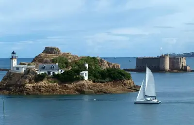 Paysage naturel près de la maison de vacances