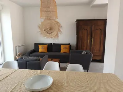 Coin salon dans l'établissement la maison d'AVA