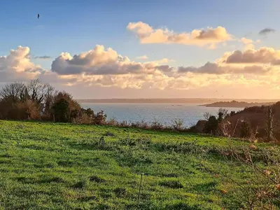 Paysage naturel près de la maison de vacances