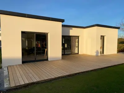 Bâtiment de la maison de vacances