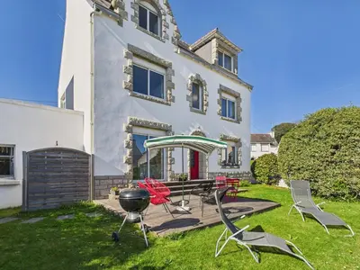 Jardin de l'établissement Maison familiale à 500m de la plage - Lesconil