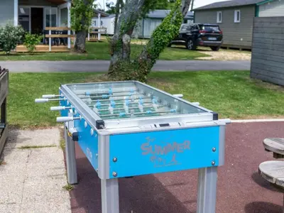 Tennis de table au sein de l'établissement Mobil-home avec terrasse à Tréguennec - API-1-52-963 ou à proximité