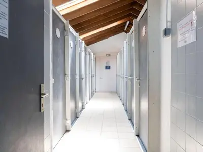 Plan de l'établissement Mobil home confortable avec terrasse à Tréguennec - API-1-52-1036