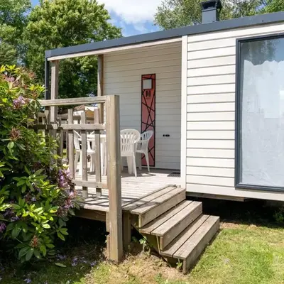 Mobil home pour 4 pers. avec terrasse - Tréguennec - API-1-52-1147