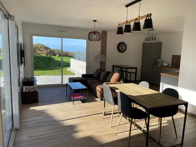 Cuisine ou kitchenette dans l'établissement Chez Tristan