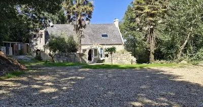 Jardin de l'établissement Villa vue Mer imprenable - GR34- terrain 2Ha
