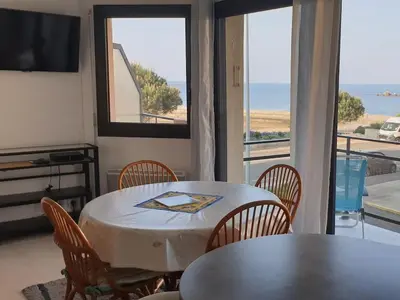 Plan de l'établissement Beautiful apartment with sea view