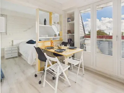 Plan de l'établissement Vue mer - Studio 4 personnes à 200m de la plage