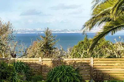 Paysage naturel près de la maison de vacances
