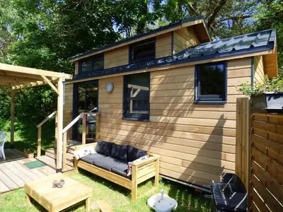 Jardin de l'établissement Tiny house Keremma