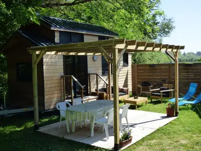 Jardin de l'établissement Tiny house Keremma