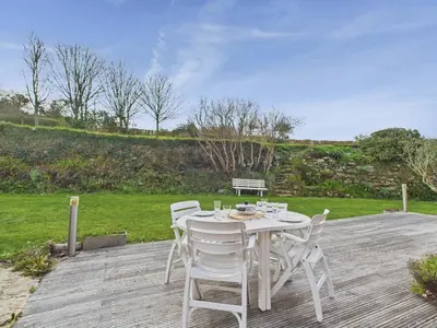 Jardin de l'établissement Face à l'océan - Jolie maison pour 4 - Jardin