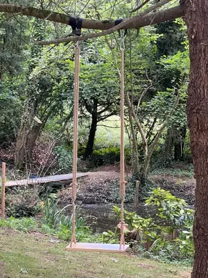 Jardin de l'établissement Gîtes du Semeno