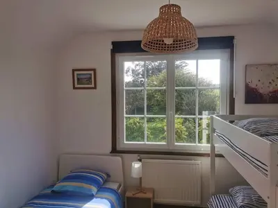 Un ou plusieurs lits dans un hébergement de l'établissement Brittany, Plougasnou sea and countryside