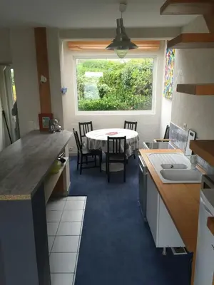Cuisine ou kitchenette dans l'établissement Vue exceptionnelle sur le port - REVE DE MER
