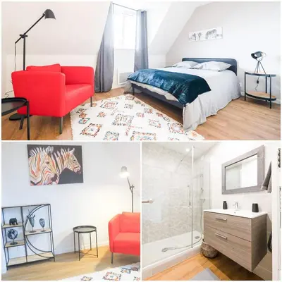 Un ou plusieurs lits dans un hébergement de l'établissement Einstein I Chambre privée dans Coliving