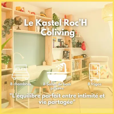 Plan de l'établissement Barack I Chambre privée dans Coliving