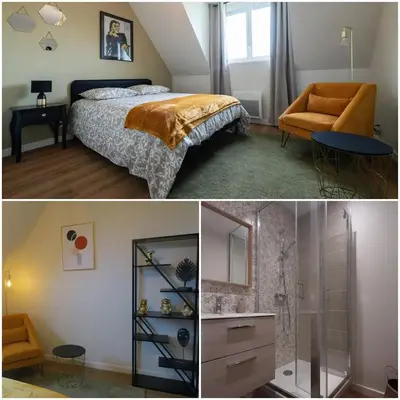 Salle de bains dans l'établissement Albert I Chambre privée dans Coliving